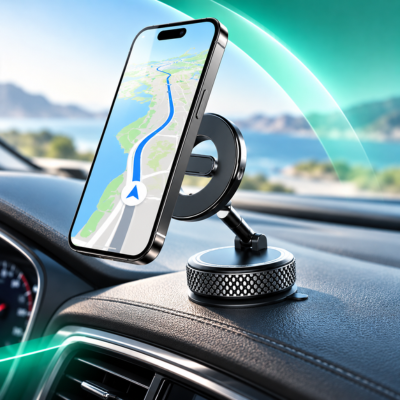 Support magnétique voiture | Rotation 360°