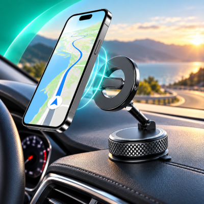 Support magnétique voiture | Rotation 360°
