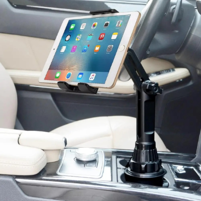 support tablette pour voiture porte goblet console centrale