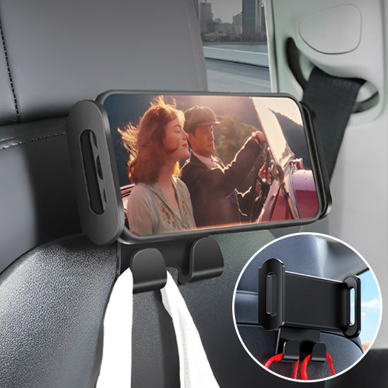 support-tablette-voiture-avec-deux-crochets