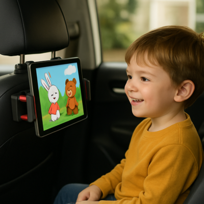 support tablette voiture enfant regarde dessin anime
