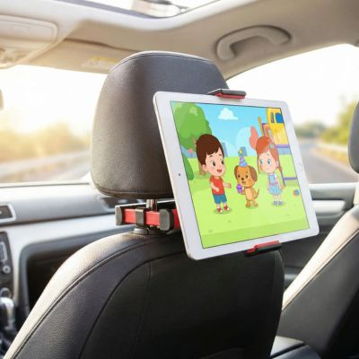 support tablette voiture pose sur appuie tete voiture