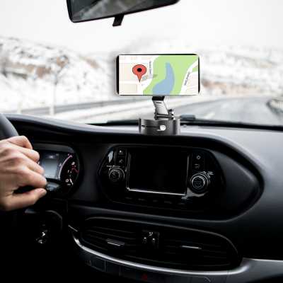 support telephone magnetique voiture met gps sur tableau bord