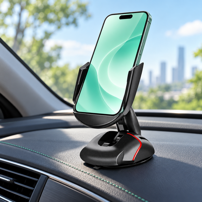 Support téléphone voiture avec smartphone vertical