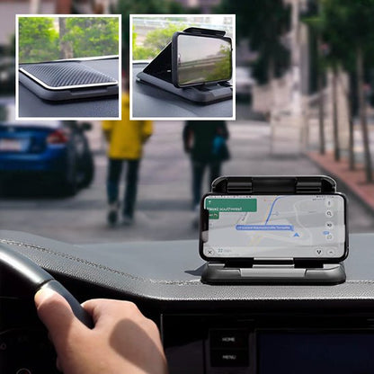 support téléphone voiture qui met le telephone en face du conducteur de la voiture pour voir le gps