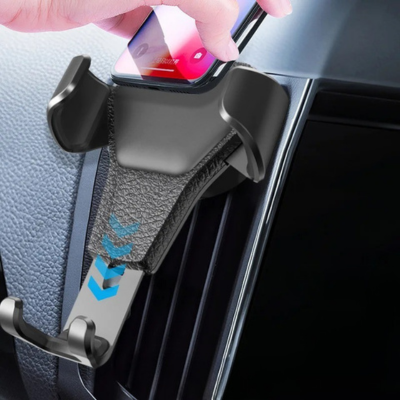 support telephone voiture avec une main