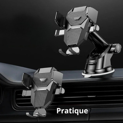 Support Téléphone Voiture | Ultra-Sécurisé