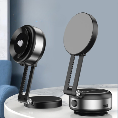 support telephone voiture magnetique deux forms ajustable