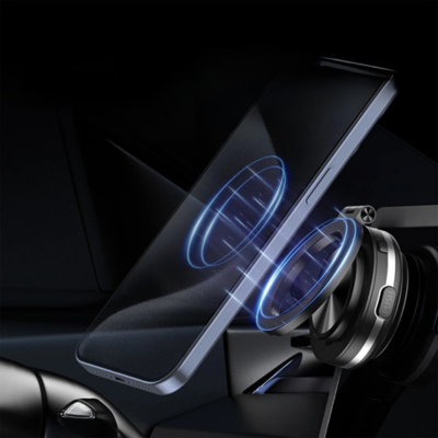 support telephone voiture magnetique sur surfaces lisses