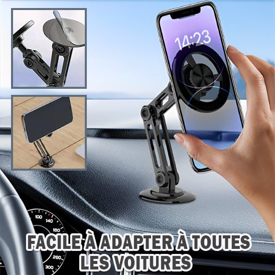 SUPPORT TELEPHONE VOITURE MAGNETIQUE | Universel - Venirautomobile.com