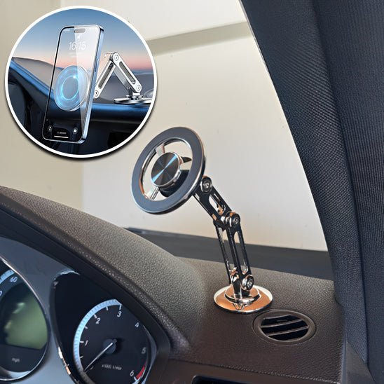 SUPPORT TELEPHONE VOITURE MAGNETIQUE | Universel - Venirautomobile.com