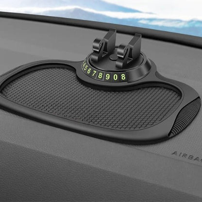 support téléphone voiture noir poser sur tableau de bord