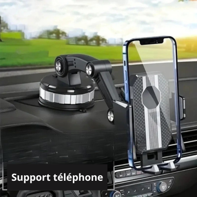 support telephone  voiture pose tableau de bord maintien telephone