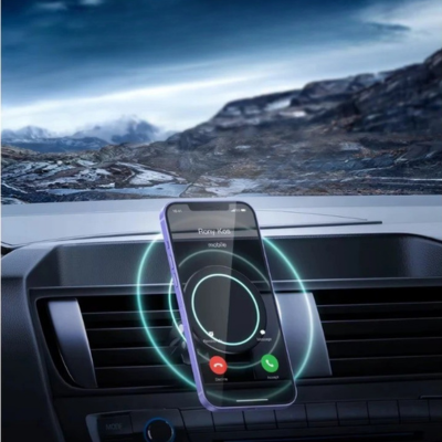 support voiture magnetique sur bouches aeration