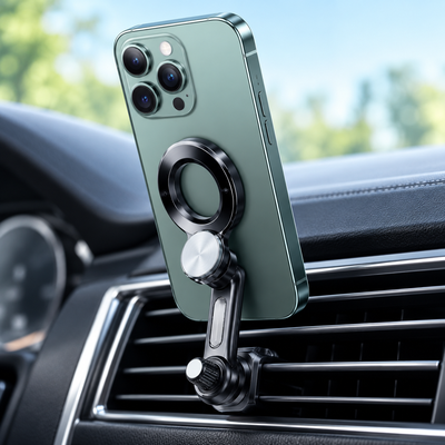 MagFix360 — vue arrière de la fixation magnétique