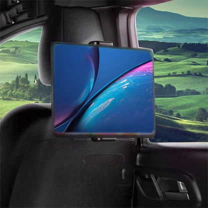 tablette voiture support bien positionner sur appuis tete siege