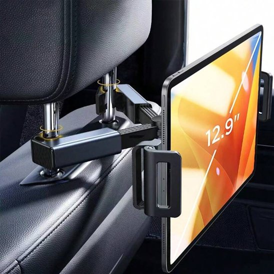 tablette voiture support fixation irreprochable