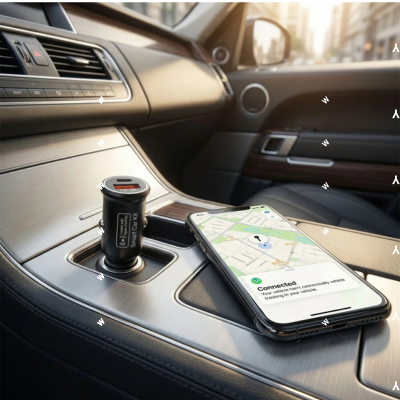 traceur gps voiture gratuit dans allume cigare telephone carte france