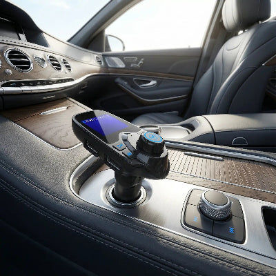 transmetteur FM voiture Bluetooth brancher allume cigare