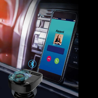 transmetteur fm bleutooth appel en conduisant super