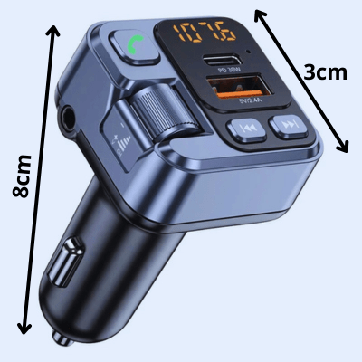 Transmetteur FM | Bluetooth 5.1 - Venirautomobile.com