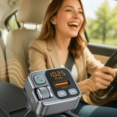 Transmetteur FM | Bluetooth 5.1 - Venirautomobile.com